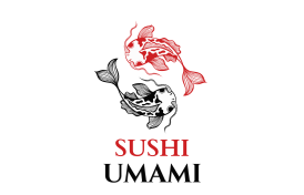 sushi umami logo red